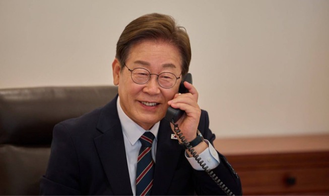 Premier entretien téléphonique entre Lee Jae-myung et Shigeru Ishiba