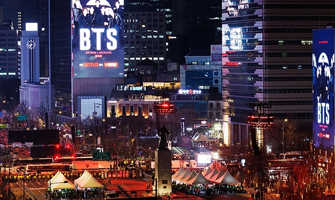 Plus de 18,4 millions de spectateurs ont regardé le concert de retour de BTS diffusé en direct sur Netflix