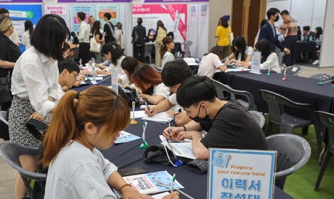 La foire pour l’emploi des étudiants étrangers de la province du Jeolla du Nord se tient le 27 juin