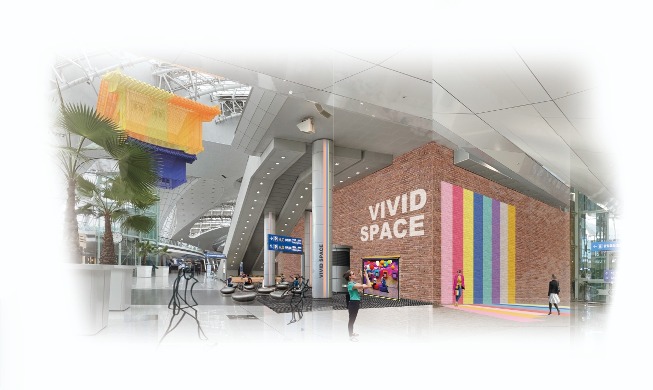 « Vivid Space » : le nouveau hall de l'aéroport d’Incheon présente des contenus virtuels