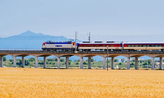 Des billets de train à moitié prix sur une sélection de trajets à destination de la campagne coréenne