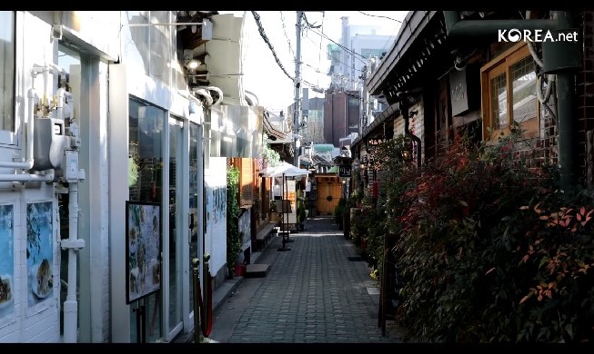 Vidéo : randonnée dans le quartier Ikseon-dong à Séoul