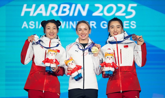 Ekaterina Avvakumova offre à la Corée sa première médaille d’or aux Jeux asiatiques d’hiver en biathlon