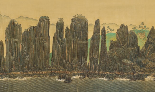 Les fresques du palais Changdeokgung exposées au musée national des palais de Corée