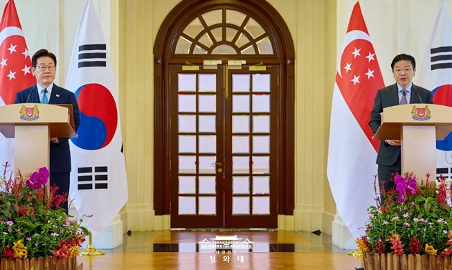 La Corée et Singapour lancent la modernisation de l’accord de libre-éhcange et élargissent la coopération dans l’IA