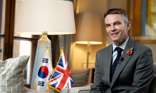 Rencontre avec l’ambassadeur adjoint du Royaume-Uni en Corée du Sud, Gareth Weir