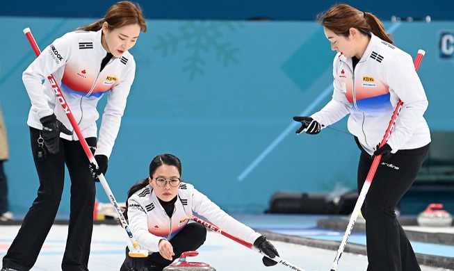 L' équipe « Team Kim » pour les Jeux olympiques d'hiver de Pékin