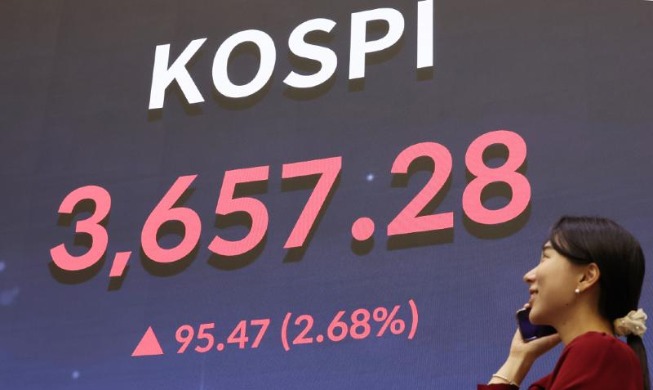 Bourse : le KOSPI dépasse les 3 650 points, un nouveau record