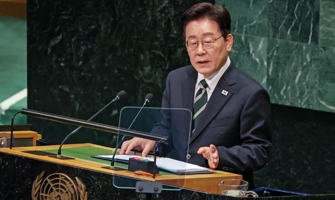 Devant l'ONU, le président Lee Jae Myung appelle à la reprise du dialogue entre Washington et Pyongyang
