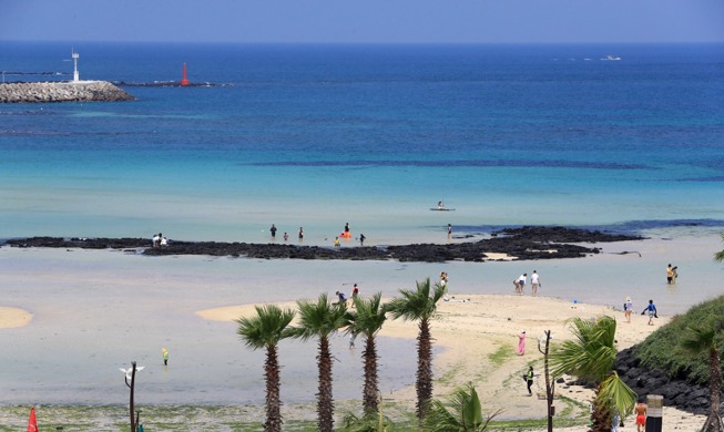 Image du jour : l’ouverture de plages sur l'île de Jeju