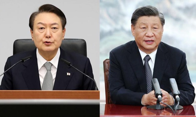 Yoon et Xi dialogueront en tête à tête cet après-midi