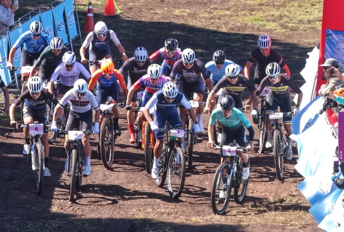 Compétition de VTT