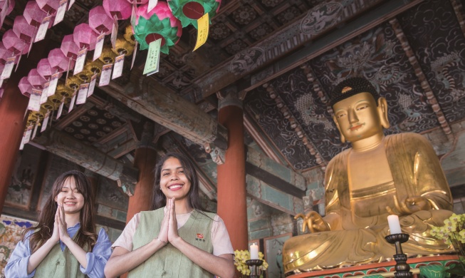 Le Temple Stay en promotion pour les ressortissants étrangers en septembre