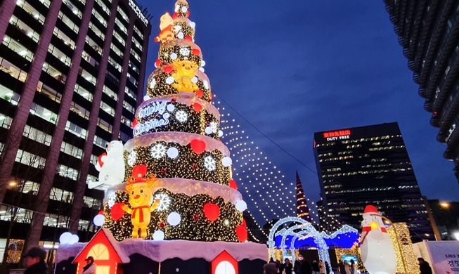 En images : comment passer Noël à Séoul ?