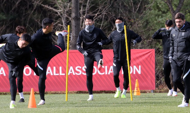 Image du jour : une séance d'entraînement de l’équipe de Corée pour la Coupe du monde 2022