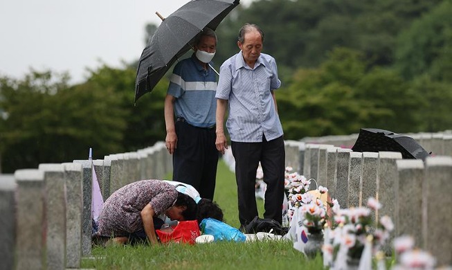 Hommages avant le 72e anniversaire du déclenchement de la guerre de Corée