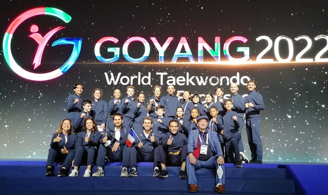 Retour de Corée : bilan de la participation de l’équipe de France de Taekwondo au Championnat du monde Poomsae de Goyang