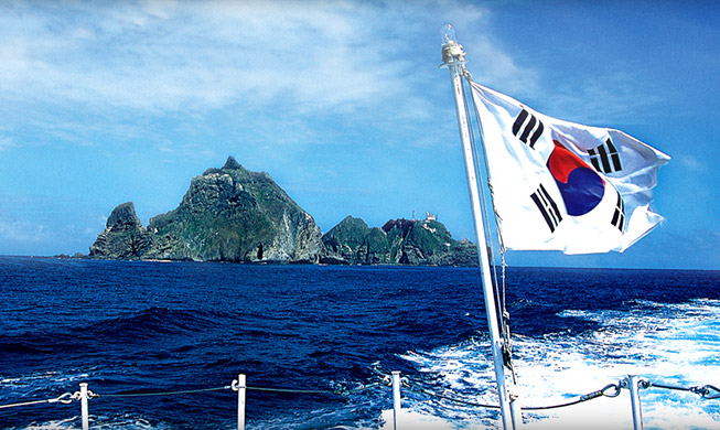 Dokdo et la Mer de l'Est