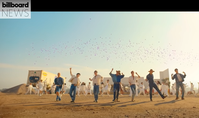 Billboard : BTS conserve la première place du classement Hot 100 avec « Permission to Dance »