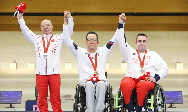 Doublé en tir et médailles en tennis de table... le bilan de la Corée à la 6e journée des Jeux paralympiques de Paris 2024