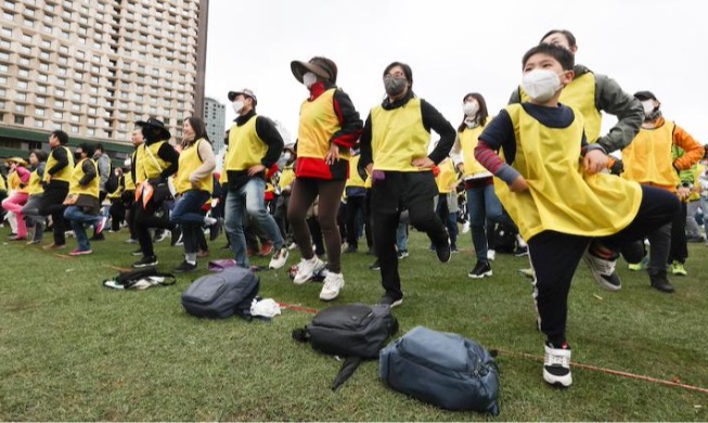 Un flash-mob pour la santé