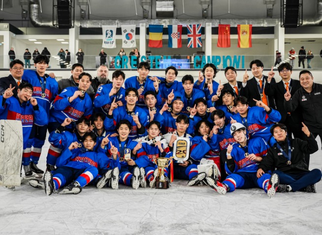 La Corée triomphe aux Mondiaux de hockey sur glace U20 en Roumanie