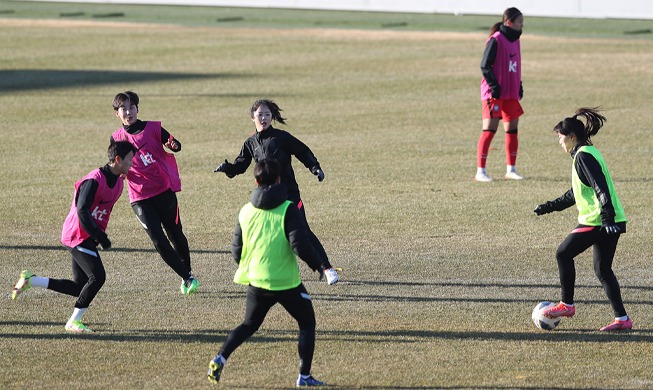 L'équipe nationale se prépare pour la Coupe d'Asie féminine