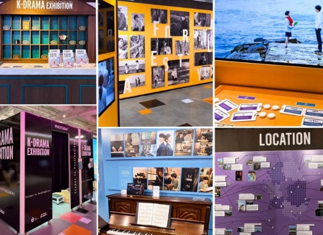 Tous les lieux de tournage des K-dramas réunis dans une exposition au HiKR Ground, à Séoul