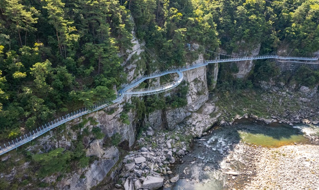 Randonnée : l’ouverture de l’itinéraire de Cheorwon dans la zone de la rivière Hantan