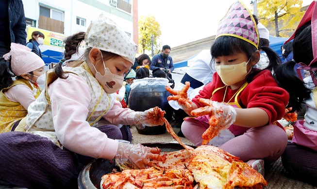 Fabrication du kimchi