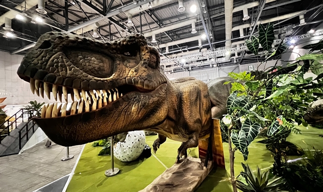 La 8e édition de la Goseong Dinosaur World Expo se déroule jusqu’au 3 novembre