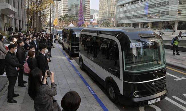 Des navettes électriques autonomes