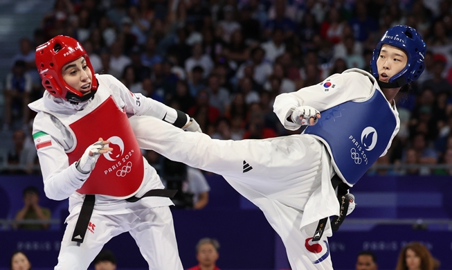 Kim Yujin décroche la 13e médaille d'or de la Corée, la deuxième en taekwondo