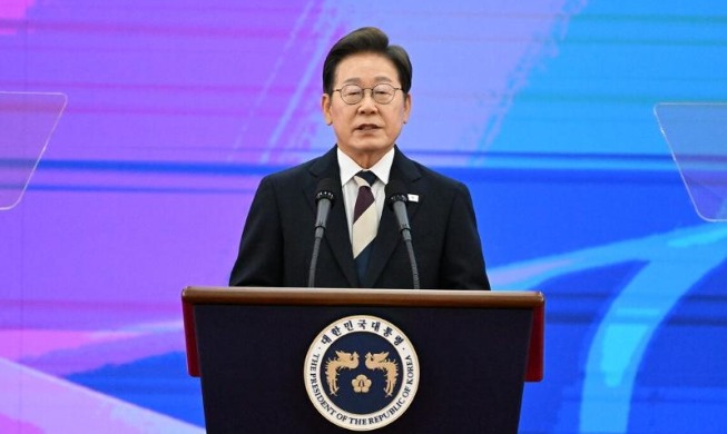 Lee Jae-myung promet d’être « président de tous » lors de son investiture