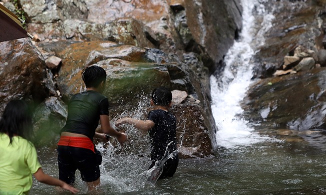 Image du jour : des cours d'eau pour combattre la chaleur estivale