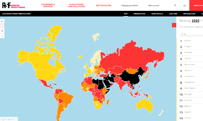 Reporters sans frontières : la Corée du Sud en tête des pays asiatiques en matière de liberté de la presse