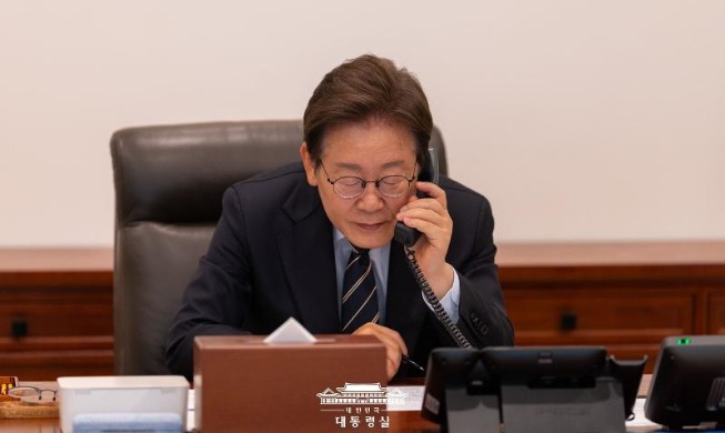 Le président Lee Jae Myung a pris contact avec le Premier ministre de Singapour