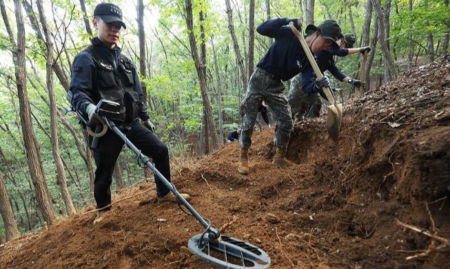 Corps enfouis de la guerre