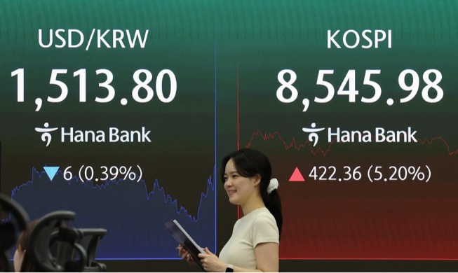 La bourse de Séoul, le KOSPI, repasse au-delà des 8 500 points