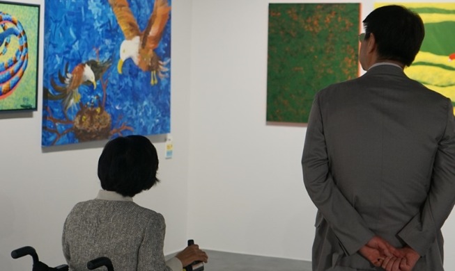 Le projet de soutien aux artistes handicapés Ieum Artport se tient jusqu'au 24 mai