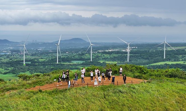 Petite montagne à Jeju