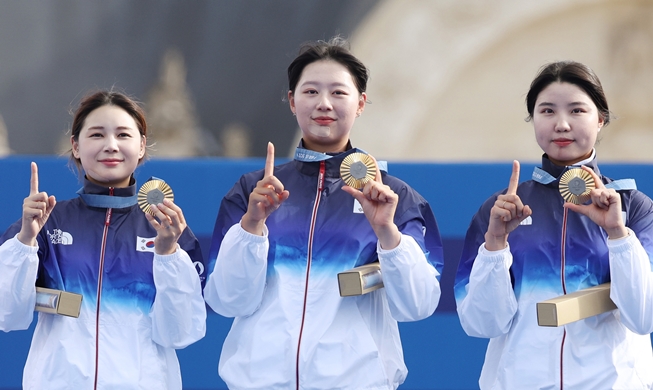 Les archères coréennes décrochent un dixième titre olympique d'affilée