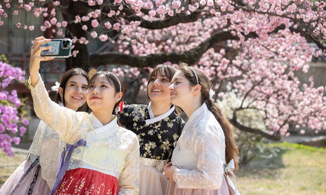 Printemps au palais de Changdeok