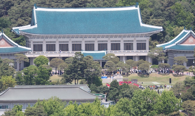 Cheong Wa Dae ouvert au public pour la première fois depuis 74 ans