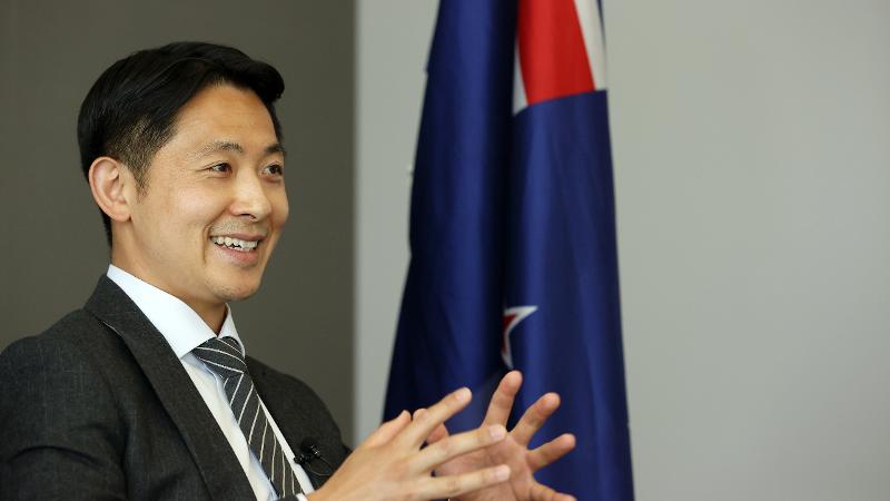 Deputy Head of Mission, Jeong Park, at New Zealand Embassy in Seoul 2