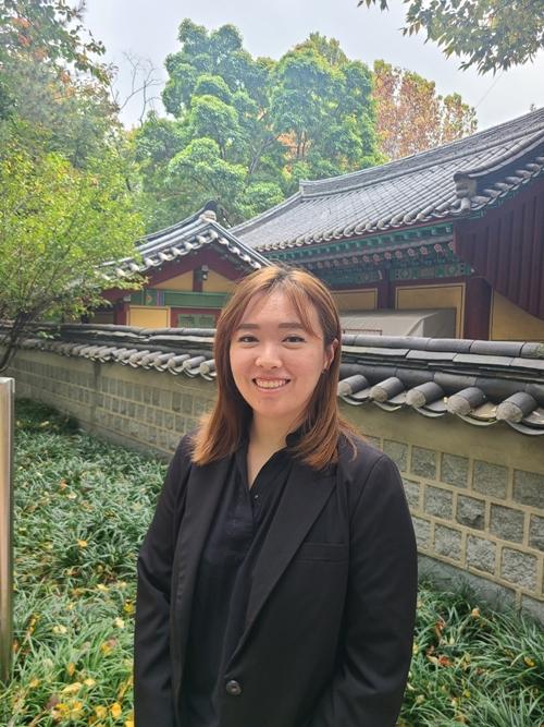 Jina Nam, chercheuse à la Fondation pour la restauration du patrimoine culturel à Séoul. © Kang Sung-chul