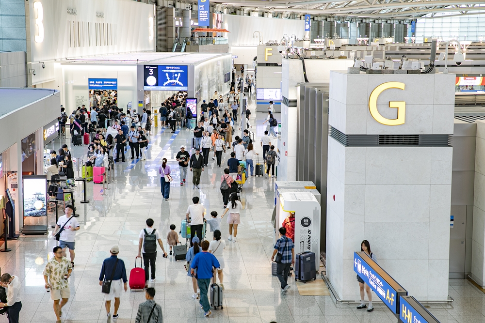 Le terminal 1 de l’aéroport d’Incheon, le 13 septembre 2024. © Incheon International Airport Corporation