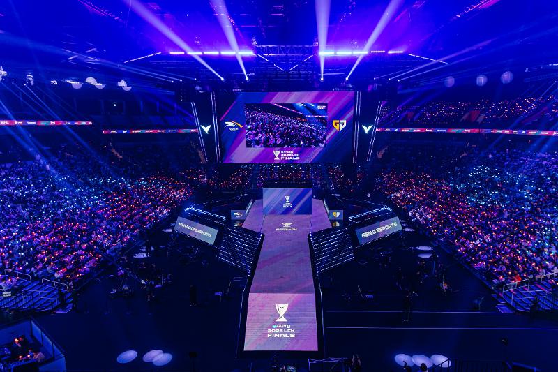La finale de la ligue League of Legends Champions Korea 2025 se d&eacute;roule &agrave; Incheon, le 28 septembre 2025. &copy; League of Legends Champions Korea