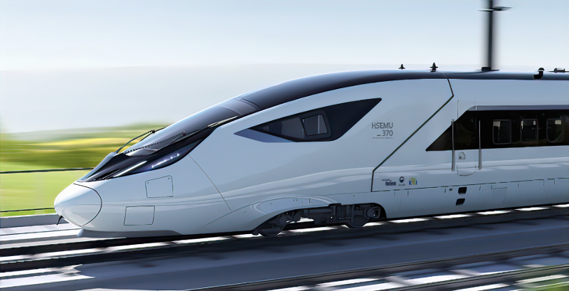 Le train à grande vitesse EMU-370. © Institut coréen de recherche ferroviaire