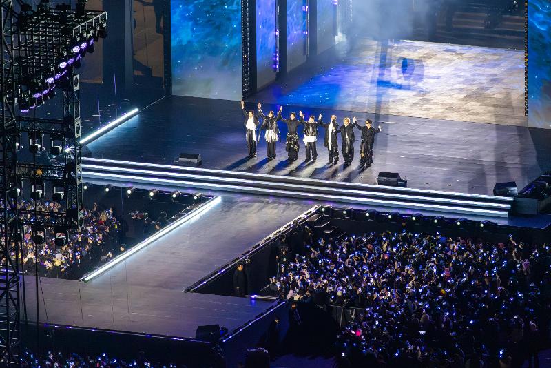 BTS en concert &agrave; S&eacute;oul, le 21 mars 2026. &copy; BigHit Music